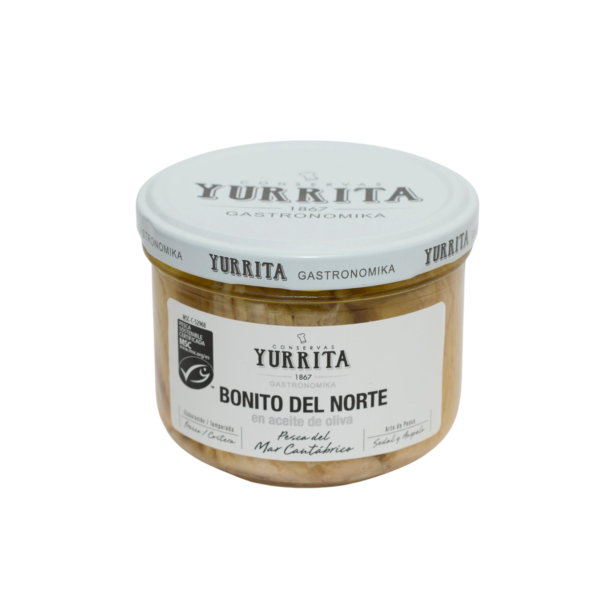 Bonito del Norte de Yurrita MSC en aceite de oliva